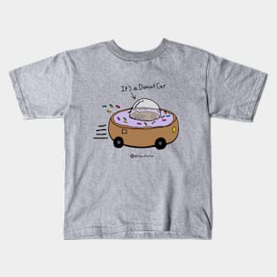 It’s a Donut Car (Grape) Kids T-Shirt